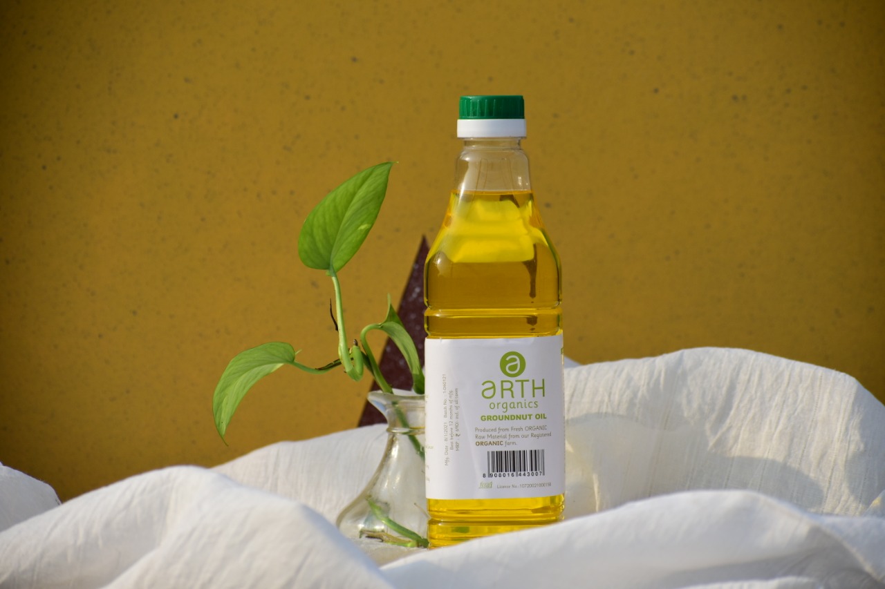 Organic Groundnut Oil